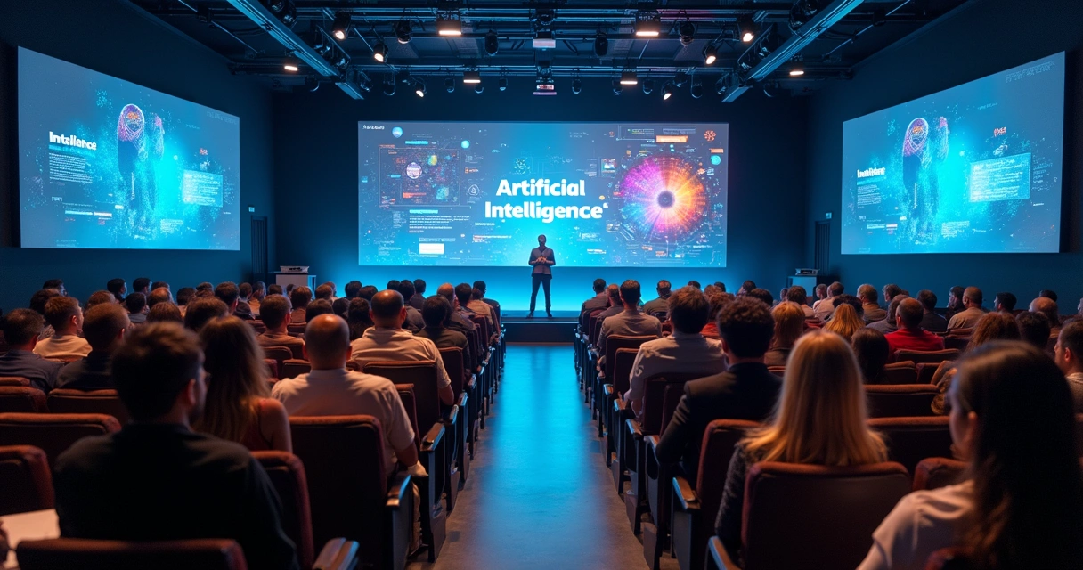 AI event and conference environment